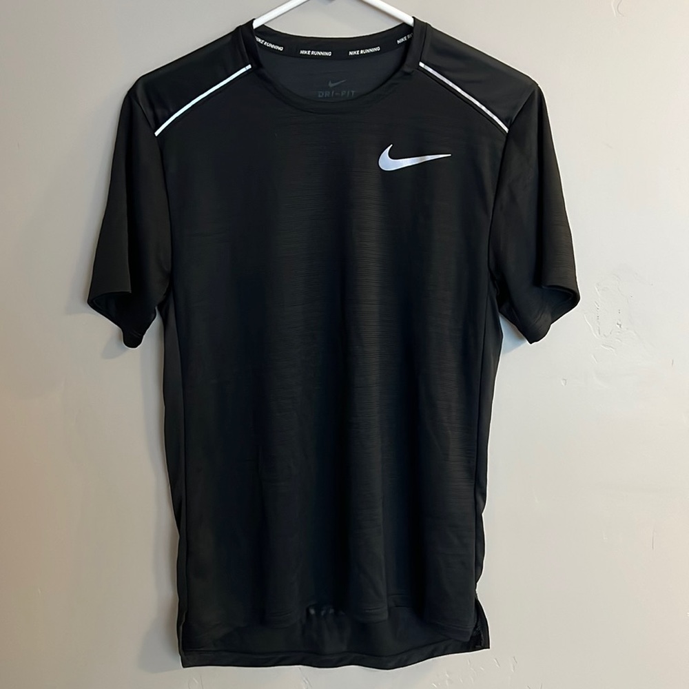 Nike Black Reflective Running Tee